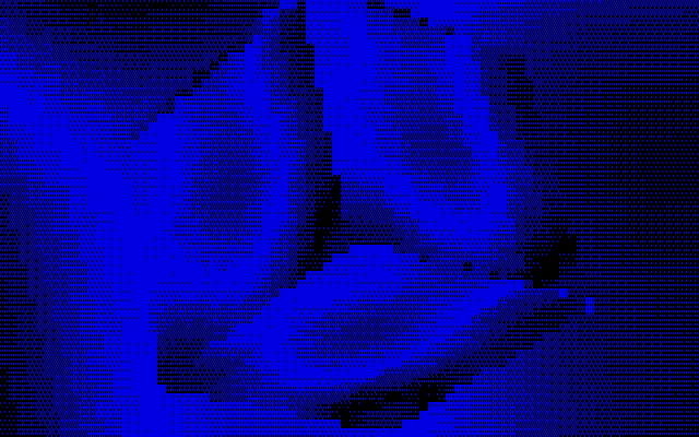 Amok Demo atari screenshot