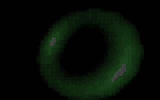 Amok Demo atari screenshot