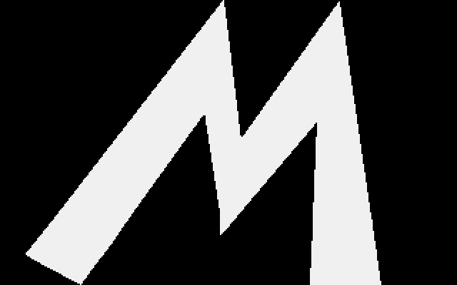 Amok Demo atari screenshot