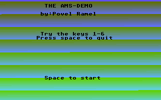 AMS Demo — screenshot 1