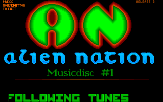 Alien Nation Music Disk 1
