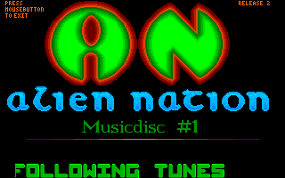 Alien Nation Music Disk 1 — screenshot 1