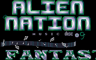Alien Nation Music Disk 9 atari screenshot