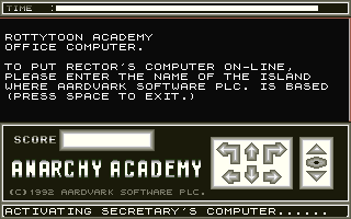 Anarchy Academy atari screenshot