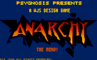 Anarchy atari screenshot