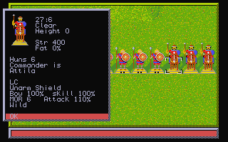 Encyclopedia of War - Ancient Battles atari screenshot