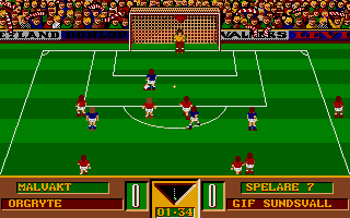 Anders Limpar's Proffs Fotboll atari screenshot