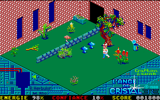 Ange de Cristal (L') atari screenshot