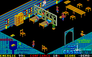 Ange de Cristal (L') atari screenshot