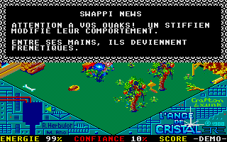 Ange de Cristal (L') atari screenshot