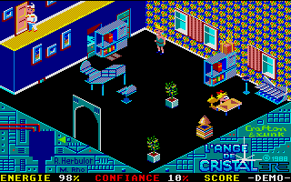 Ange de Cristal (L') atari screenshot