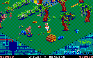 Ange de Cristal (L') atari screenshot