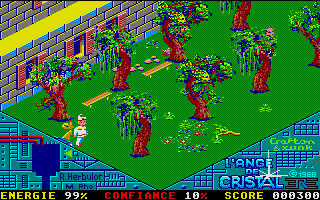 Ange de Cristal (L') atari screenshot