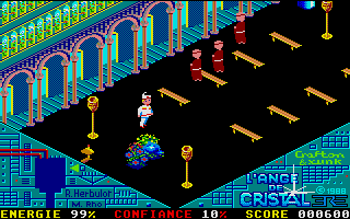 Ange de Cristal (L') atari screenshot