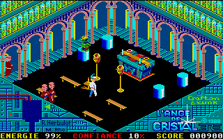 Ange de Cristal (L') atari screenshot