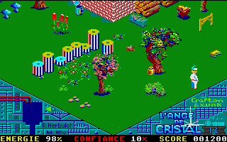 Ange de Cristal (L') atari screenshot