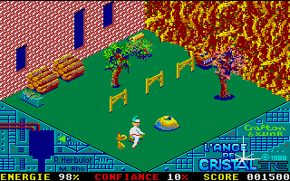 Ange de Cristal (L') atari screenshot