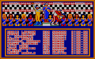 Angel Nieto Pole 500 atari screenshot