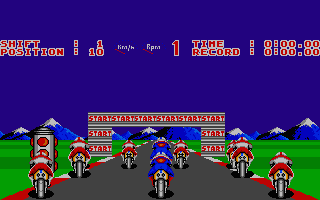 Angel Nieto Pole 500 atari screenshot