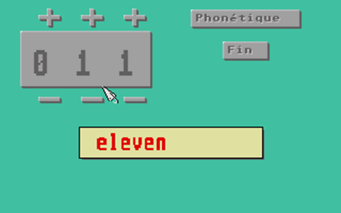 Anglais - Primaire atari screenshot