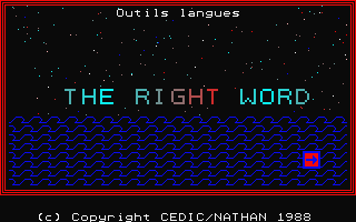 Anglais Débutant - 6ème / 5ème atari screenshot