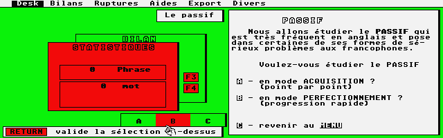 Anglais pour le Bac atari screenshot