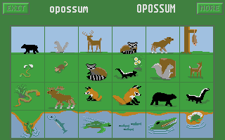 Animal Match atari screenshot