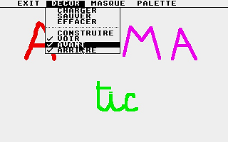 Animatic atari screenshot