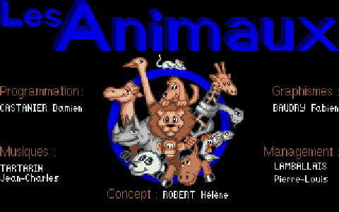 Animaux (Les) atari screenshot