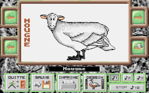 Animaux (Les) atari screenshot