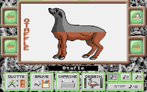 Animaux (Les) atari screenshot