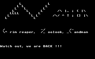 Alien Nation Music Disk 10 atari screenshot