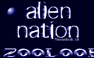 Alien Nation Music Disk 10 atari screenshot