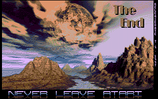 Alien Nation Music Disk 10 atari screenshot