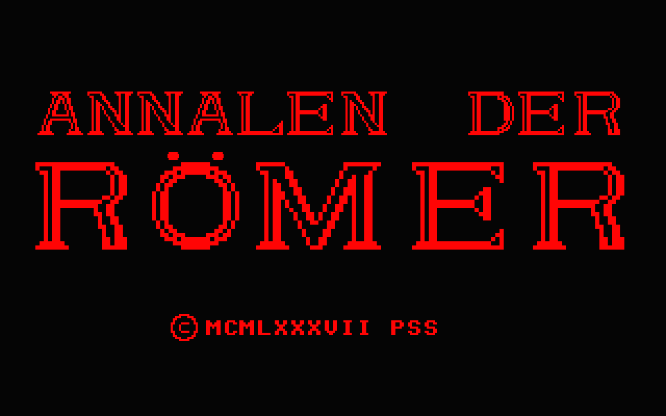 Annalen der Römer — screenshot 1