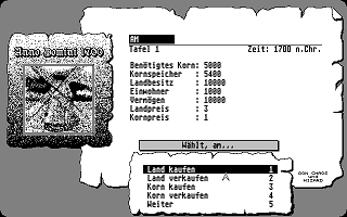 Anno Domini 1700 atari screenshot