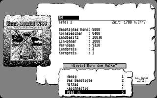 Anno Domini 1700 atari screenshot