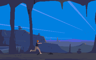 Another World atari screenshot
