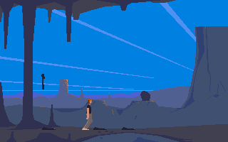 Another World atari screenshot