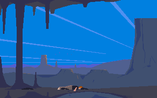 Another World atari screenshot