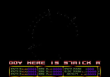 Anxiouly Waiting for the Snork Demo Party Demo atari screenshot