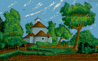 Anxiouly Waiting for the Snork Demo Party Demo atari screenshot