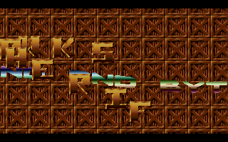 Anxiouly Waiting for the Snork Demo Party Demo atari screenshot