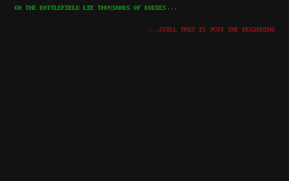 Waiting for the Apocalypse atari screenshot