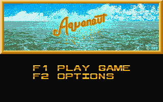 Aquanaut atari screenshot