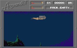 Aquanaut atari screenshot