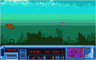 Aquanaut atari screenshot