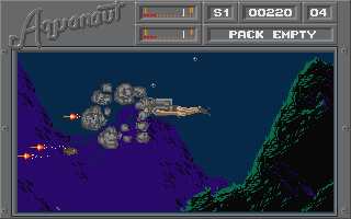 Aquanaut atari screenshot