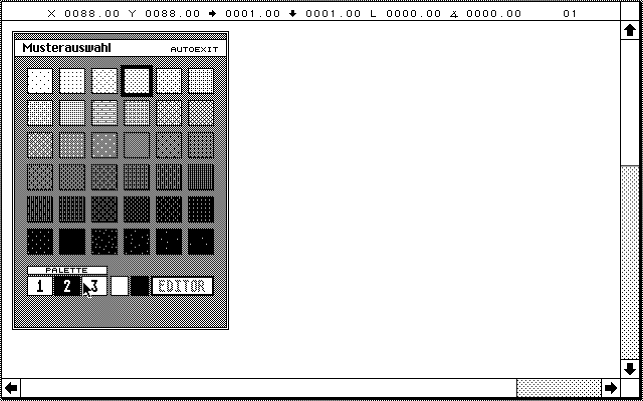 Arabesque Professional atari screenshot
