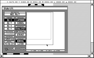 Arabesque Professional atari screenshot